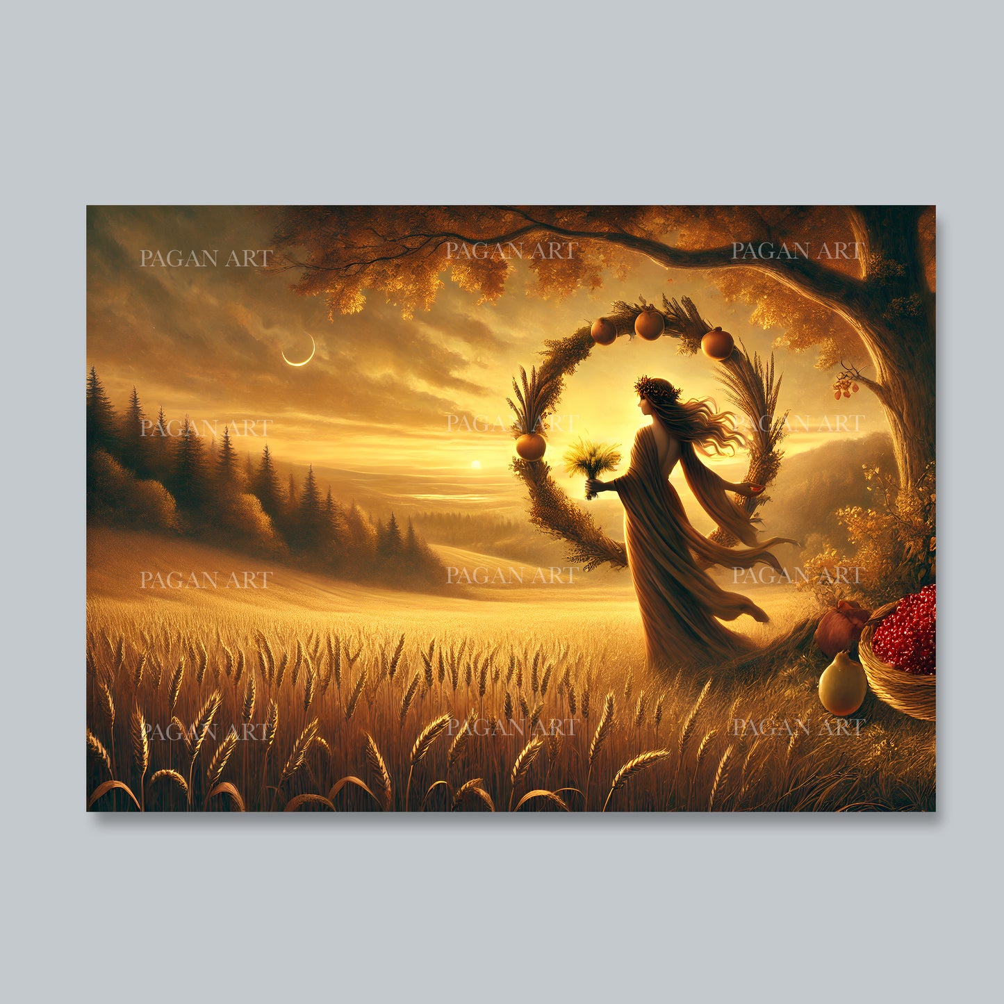 The Autumn Equinox, Mabon Greetings Card