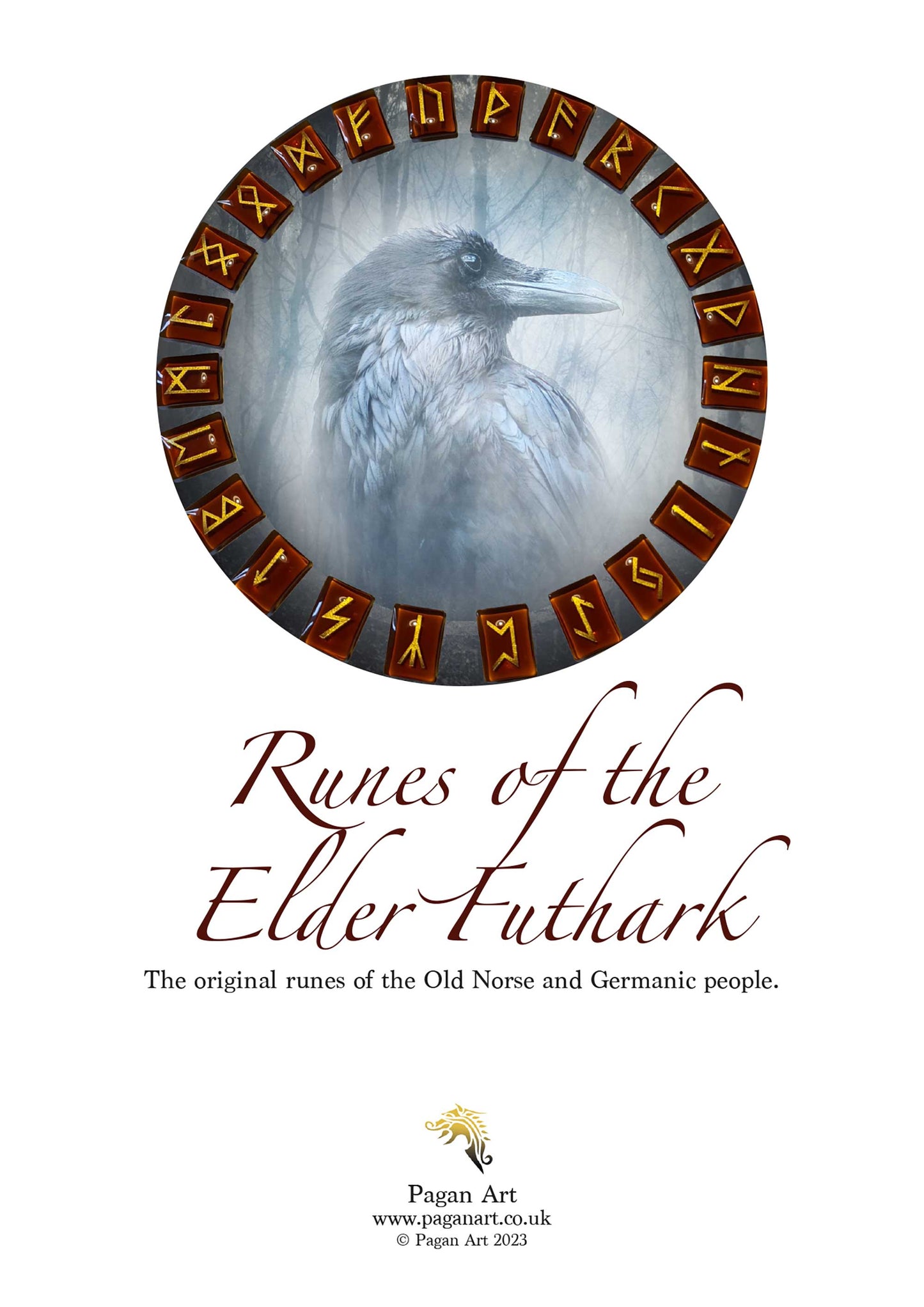 Rune Set – Elder Futhark – Carnelian