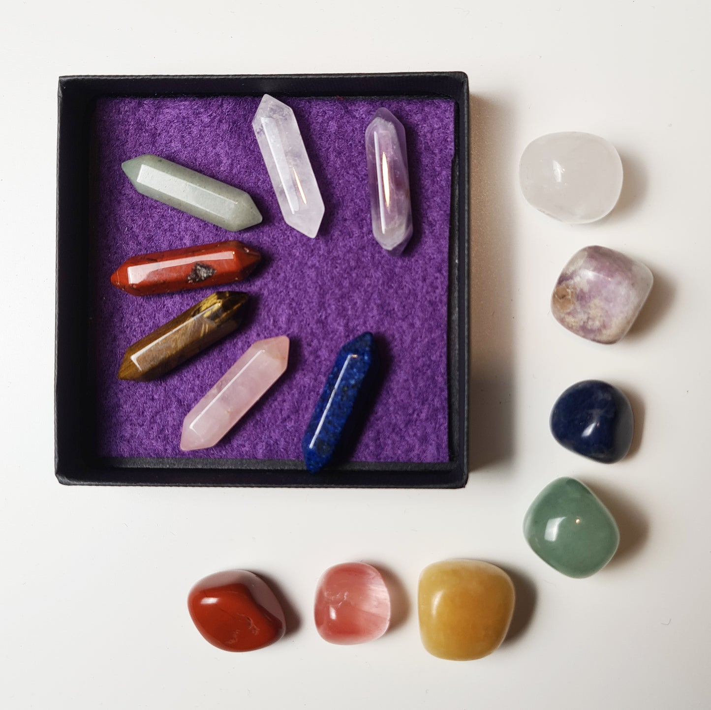 Chakra Crystal Set, meditation, healing