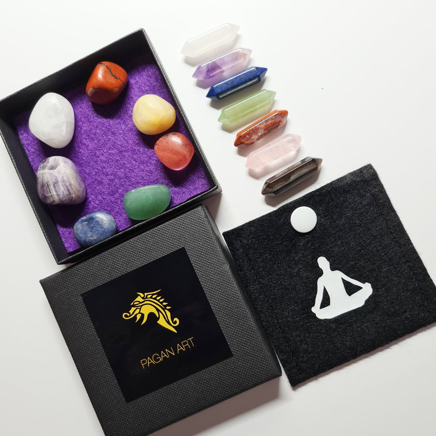 Chakra Crystal Set, meditation, healing