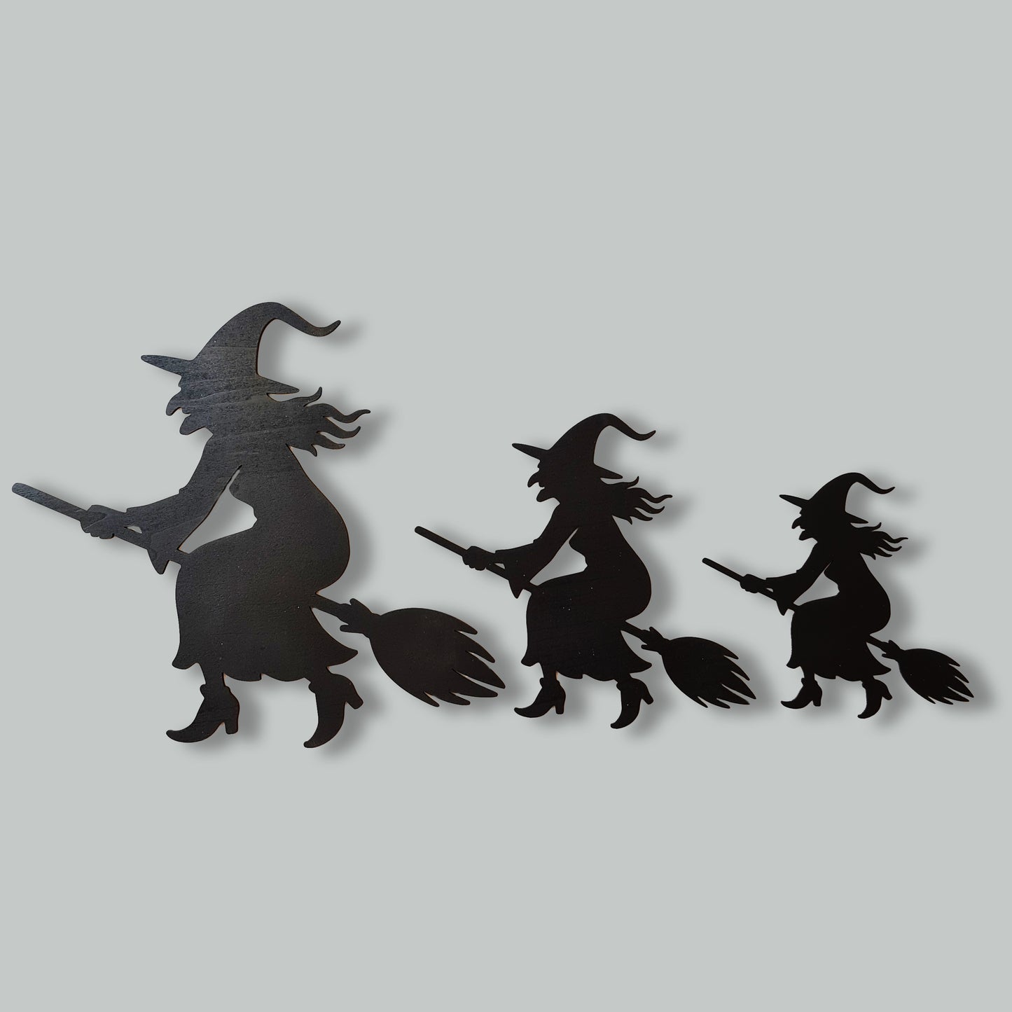 Three Flying Witches Wall Art