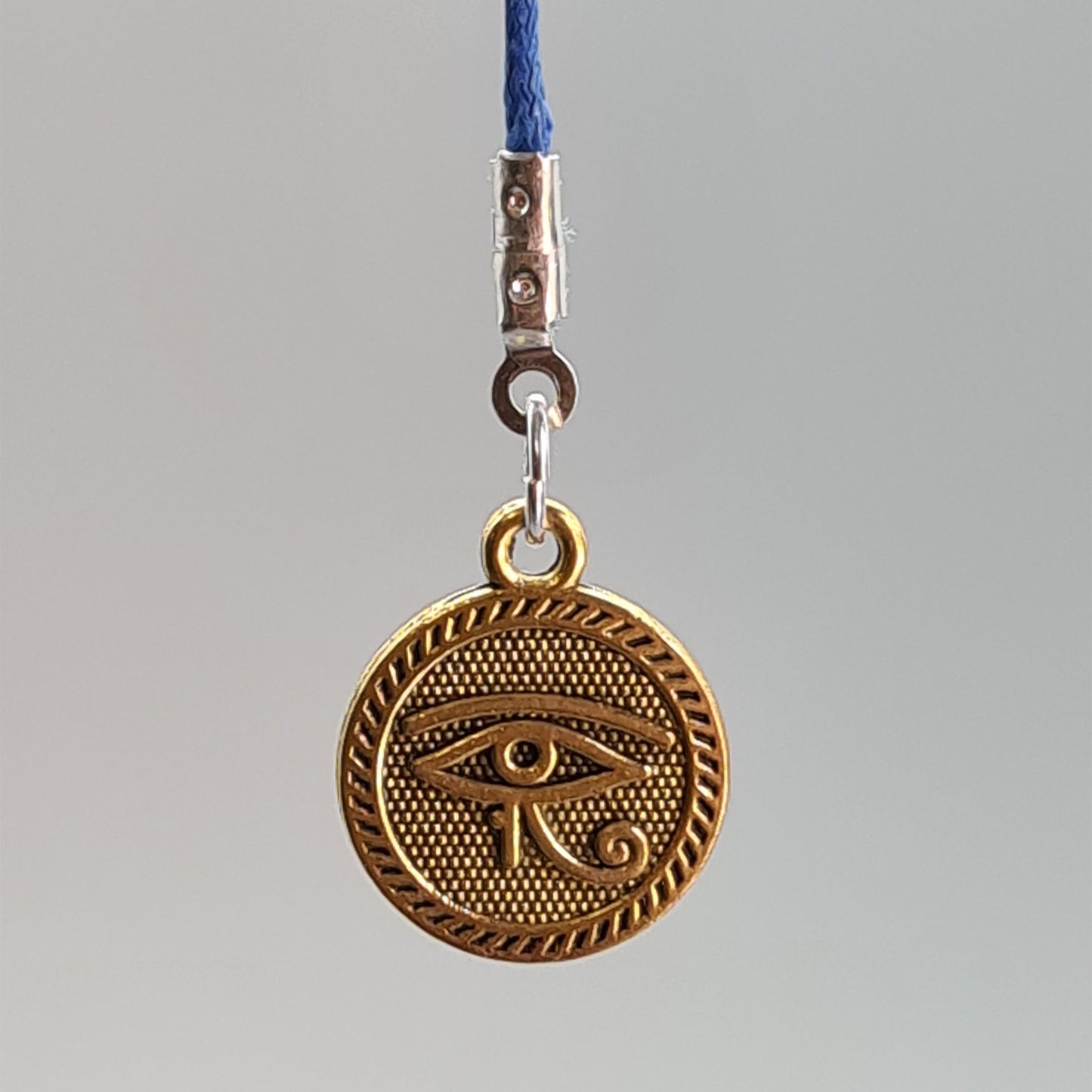 Dowsing Pendulum, Blue Goldstone, Eye of Horus, Egyptian