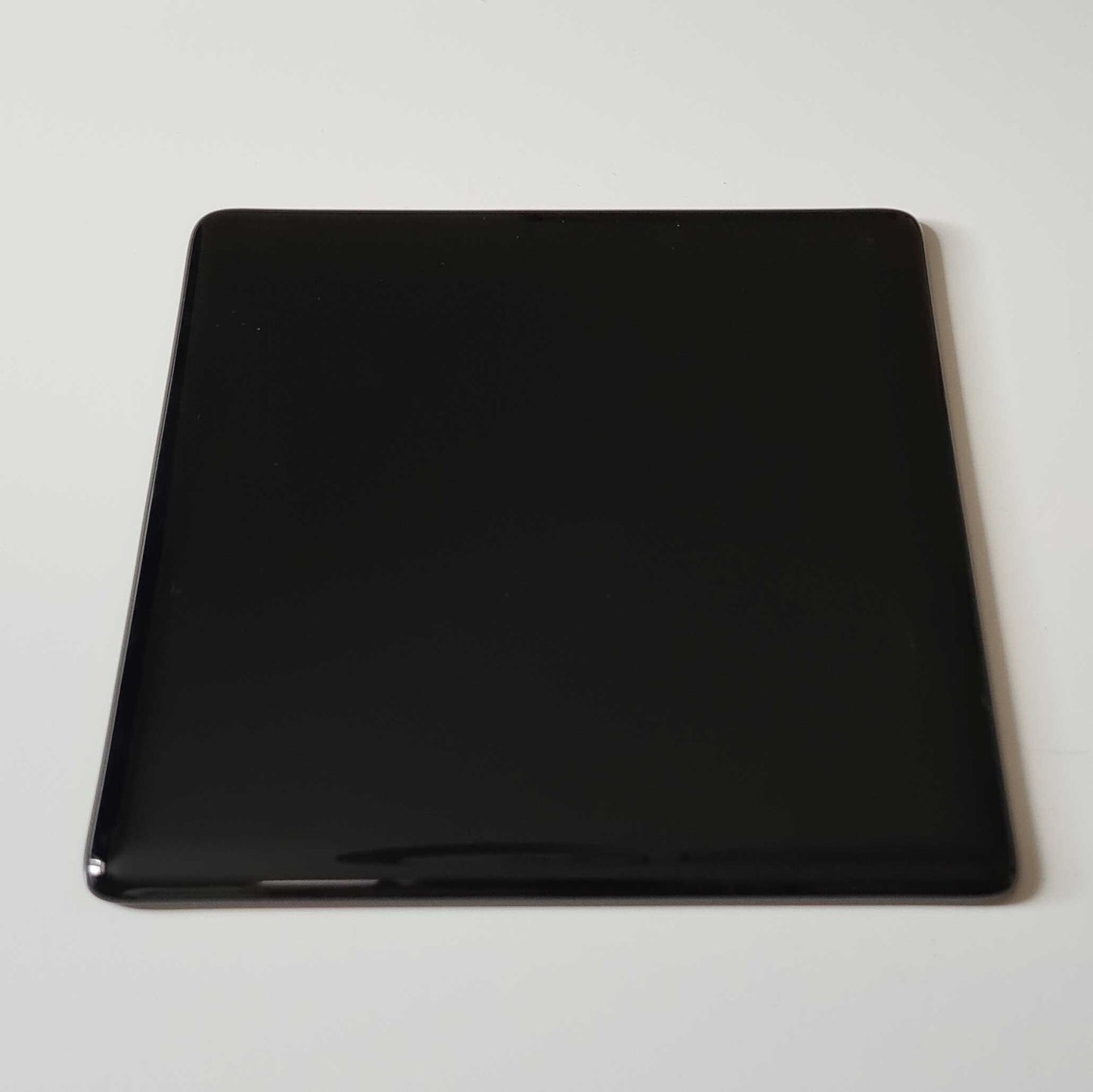 Large 200mm Black Glass Scrying Mirror - Perfect for Divination and Meditation