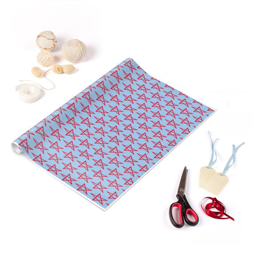 Pentagram Luxury Wrapping Paper