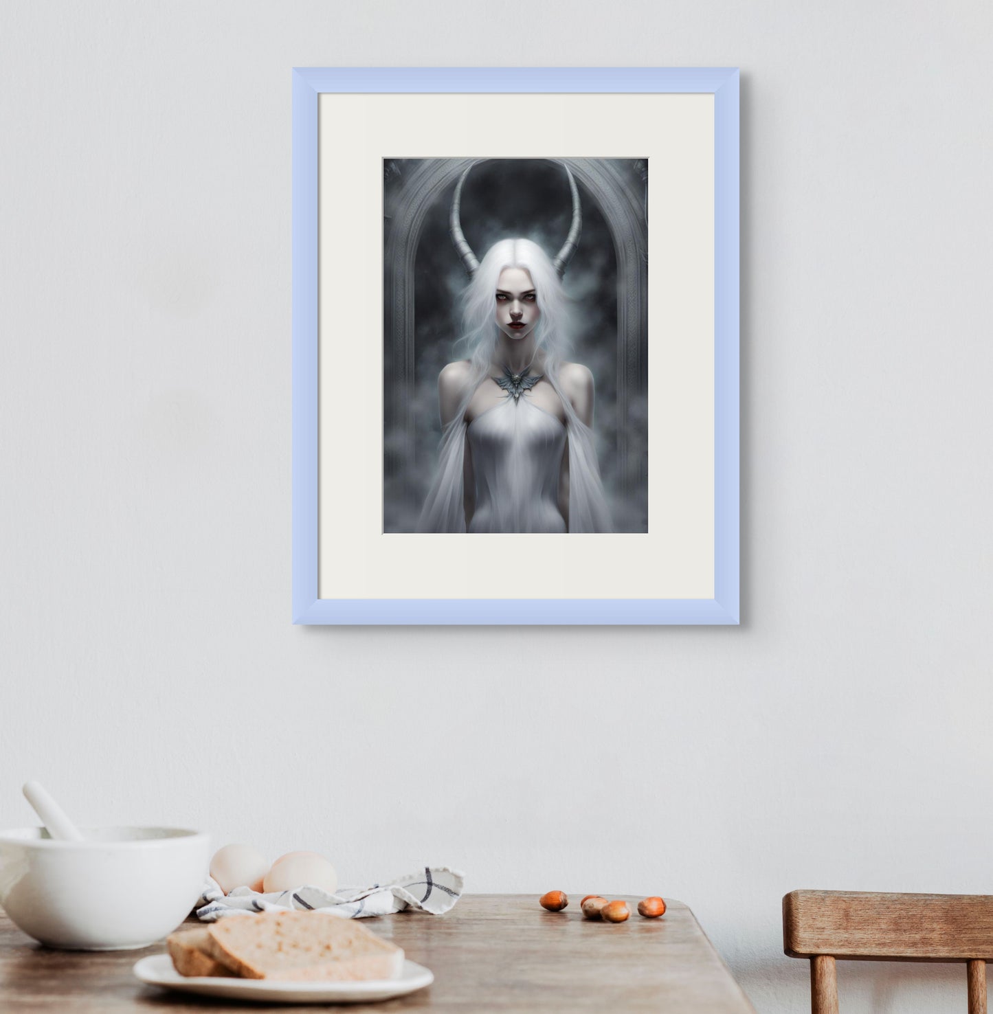 Horned Goddess – Visionary Art Print