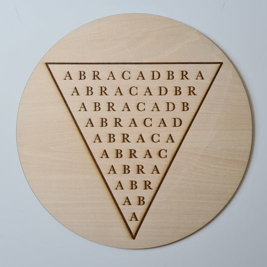 ABRACADBRA altar piece