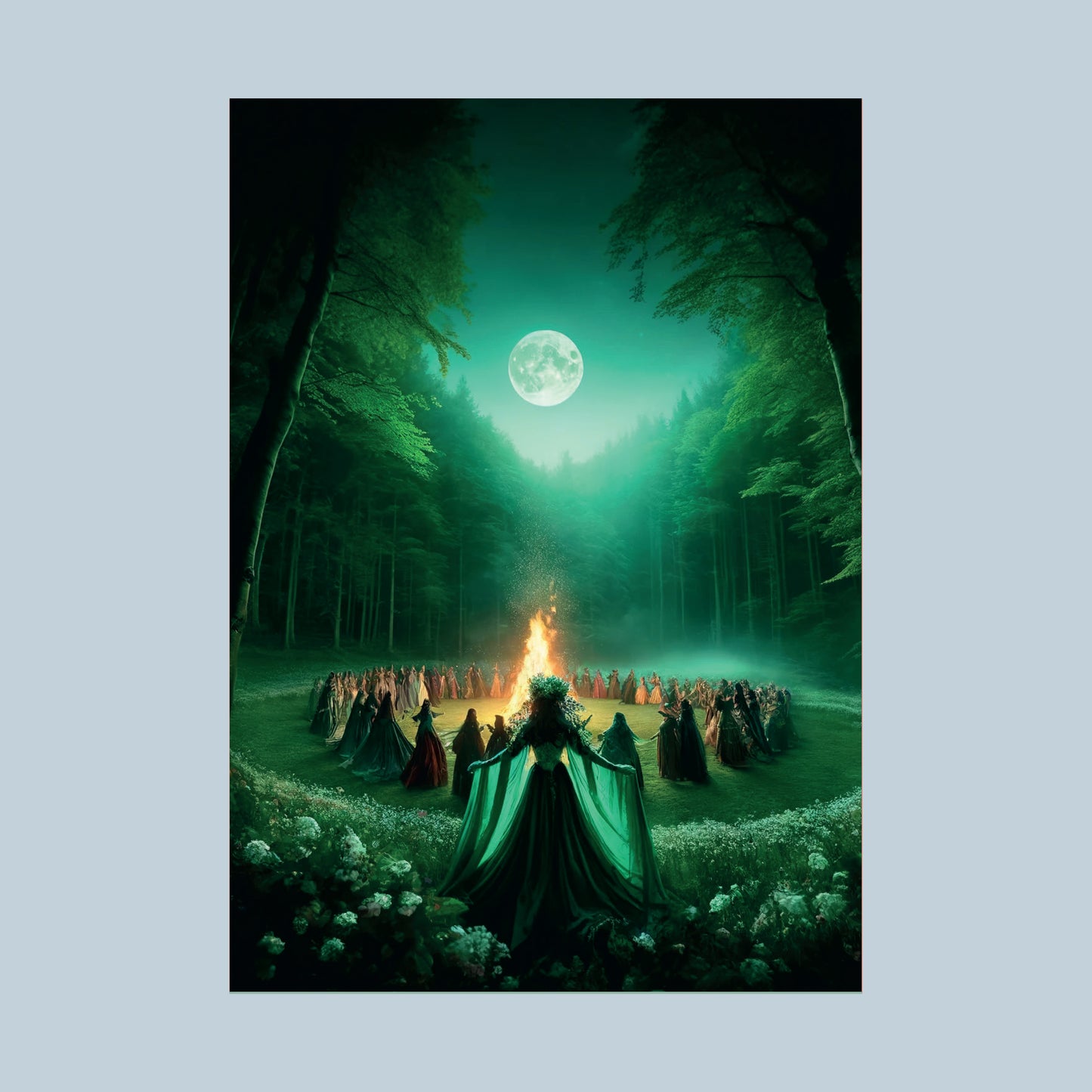 Beltane Eve – Greetings Card