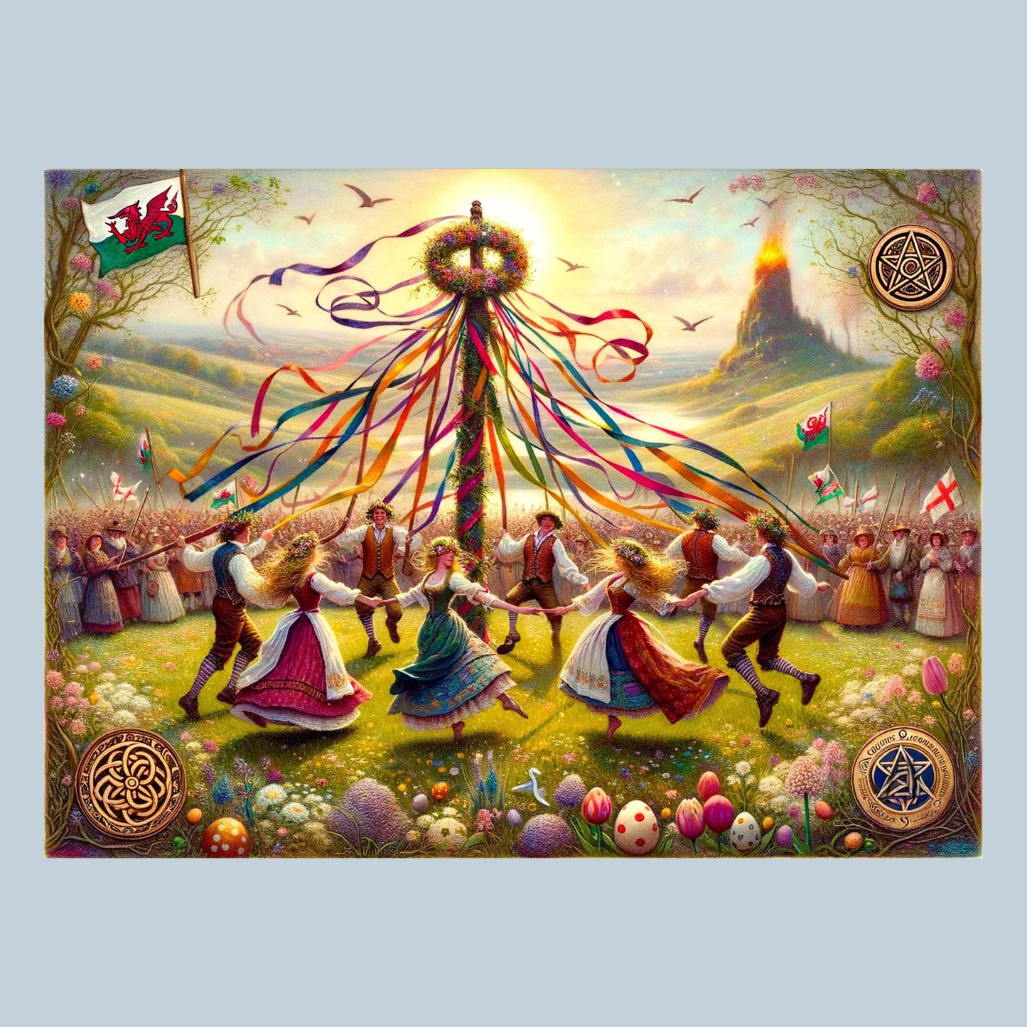 Beltane – Coming of Summer – Greetings Card