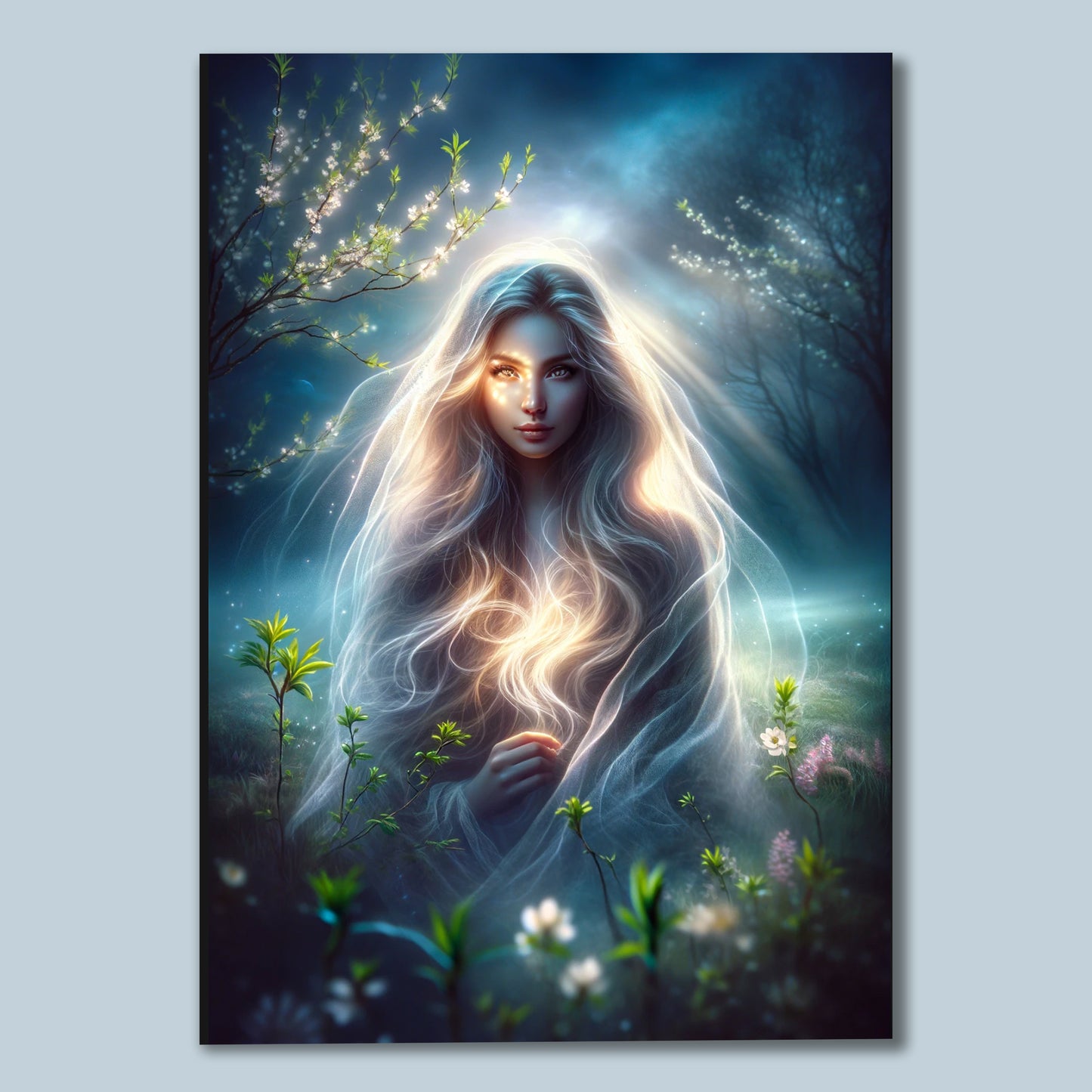 Imbolc Greetings Card – The Goddess Brigid