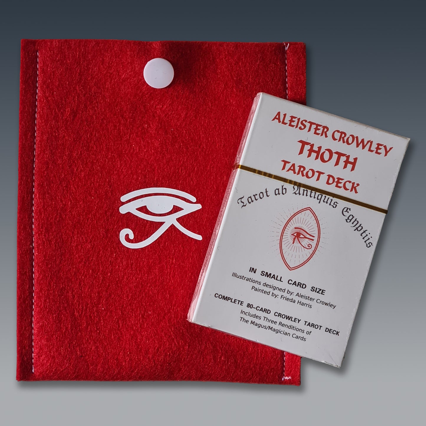 THOTH Tarot Cards, Complete 80 Cards, 3 Magus Edition