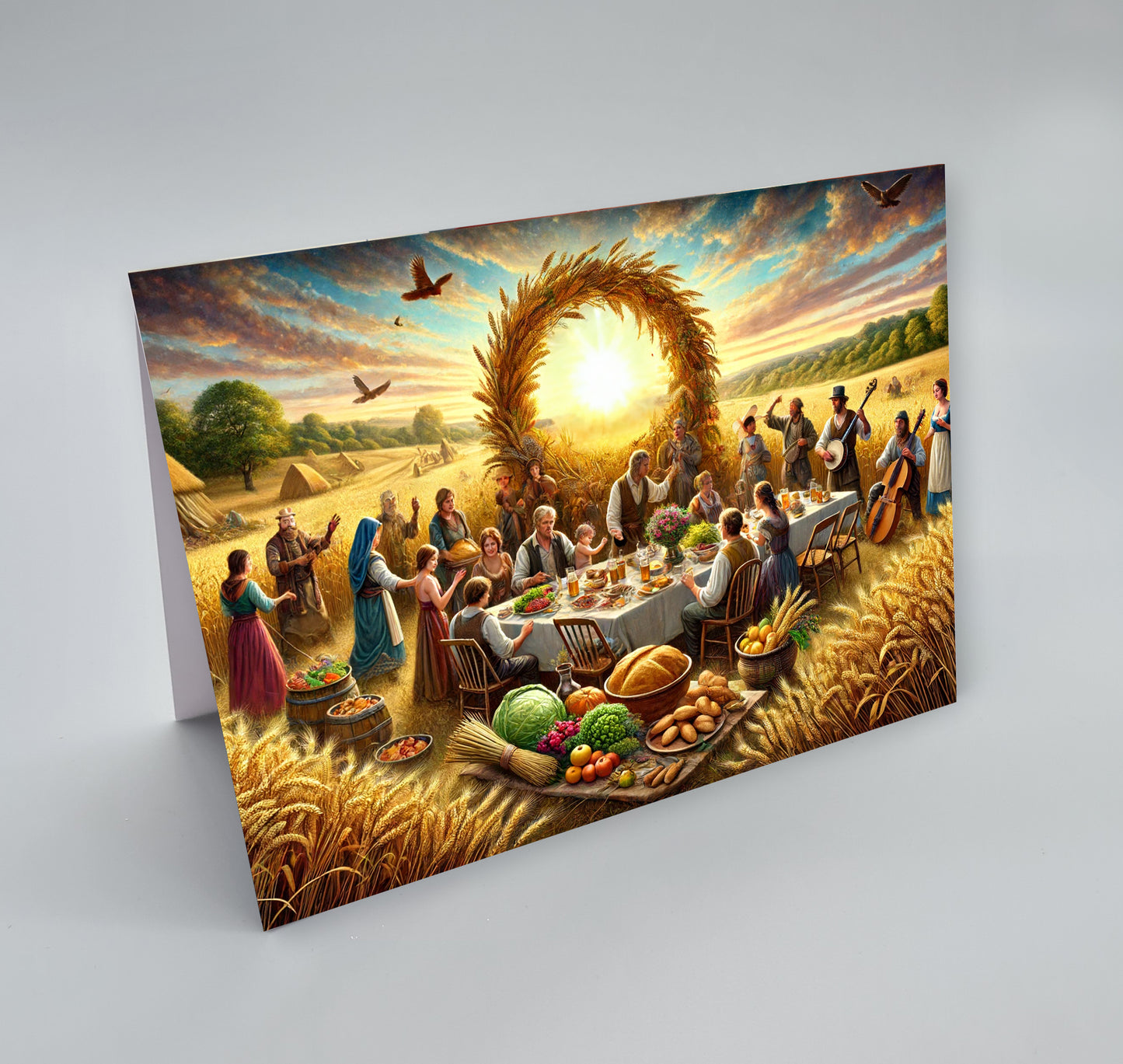 Lammas, Lughnasadh Greetings Card