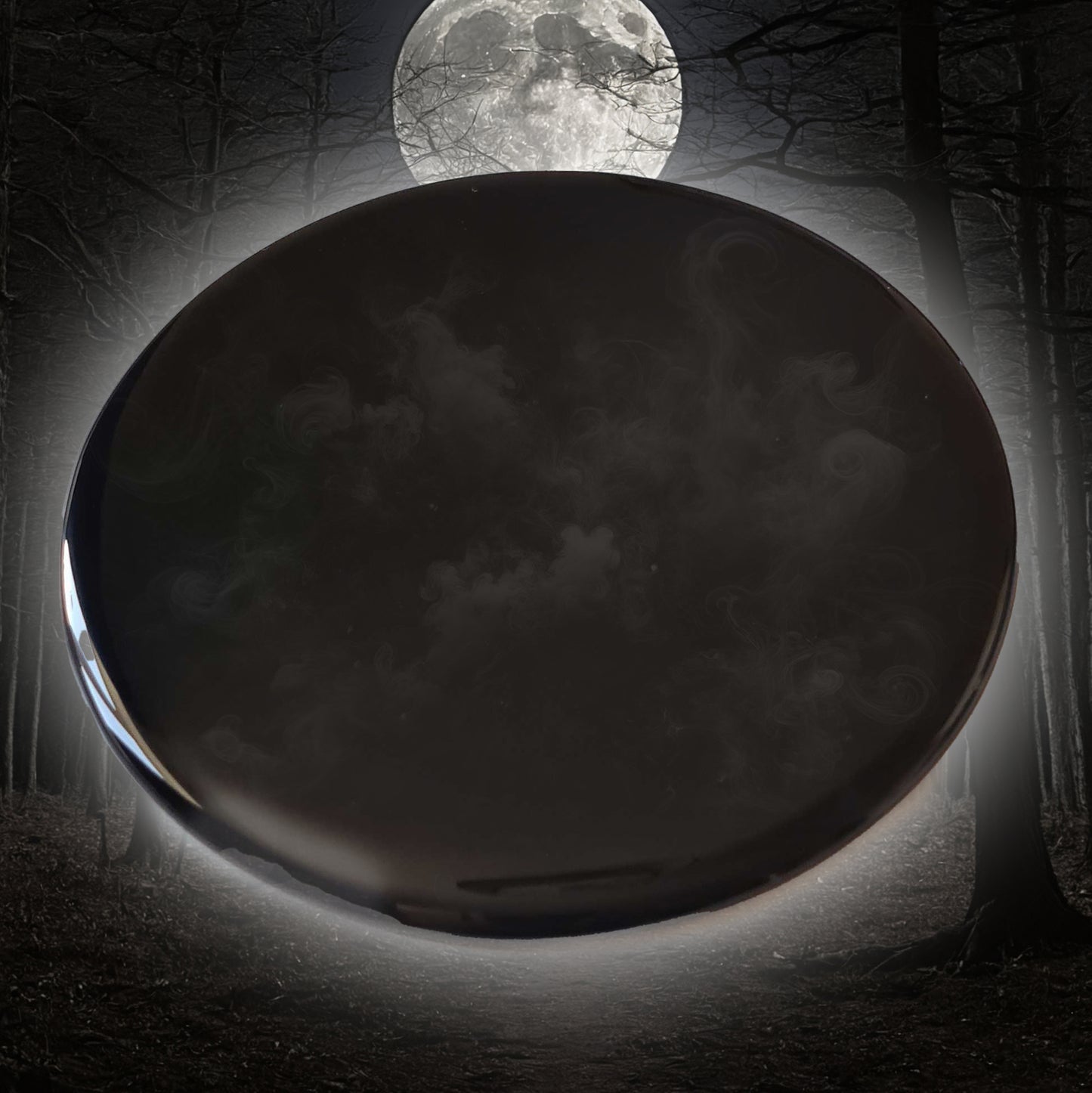 Witches Mirror, handmade 120mm Scrying Mirror