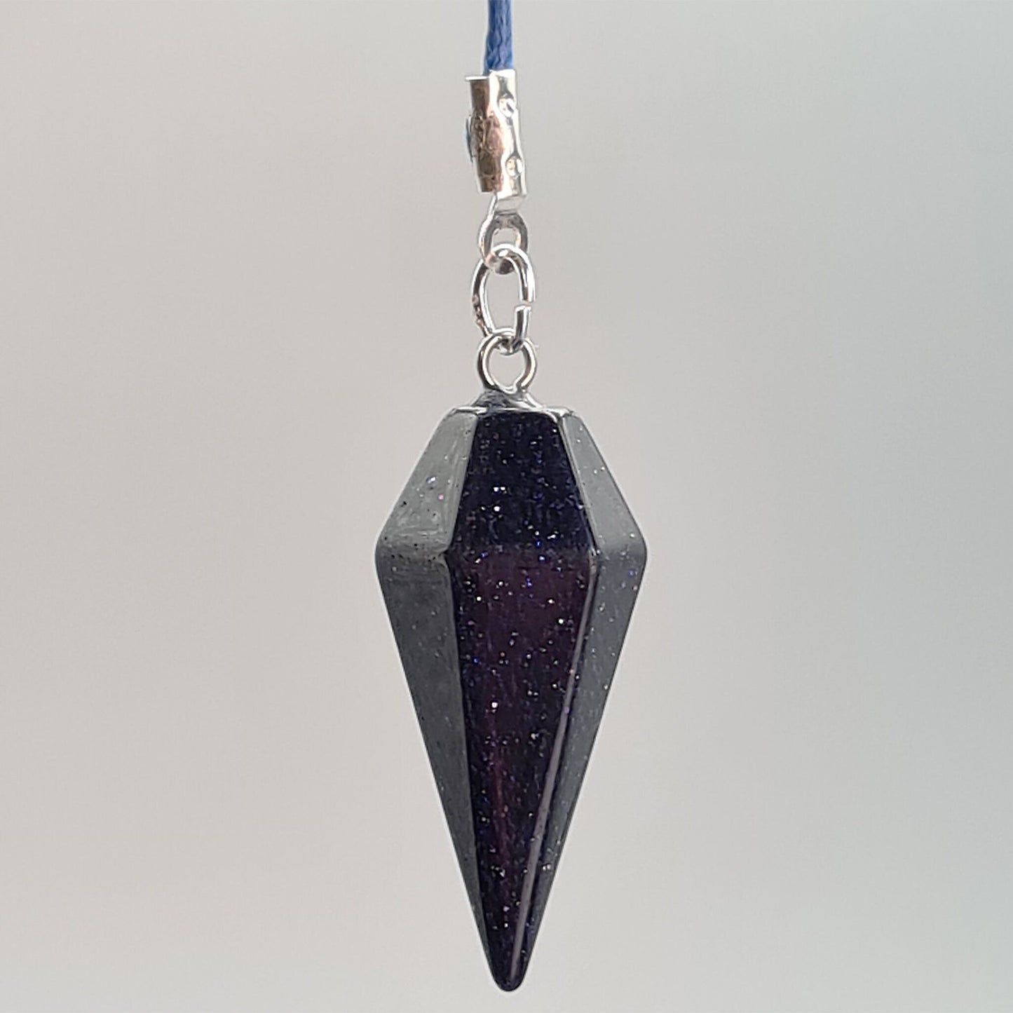 Dowsing Pendulum, Blue Goldstone, Eye of Horus, Egyptian