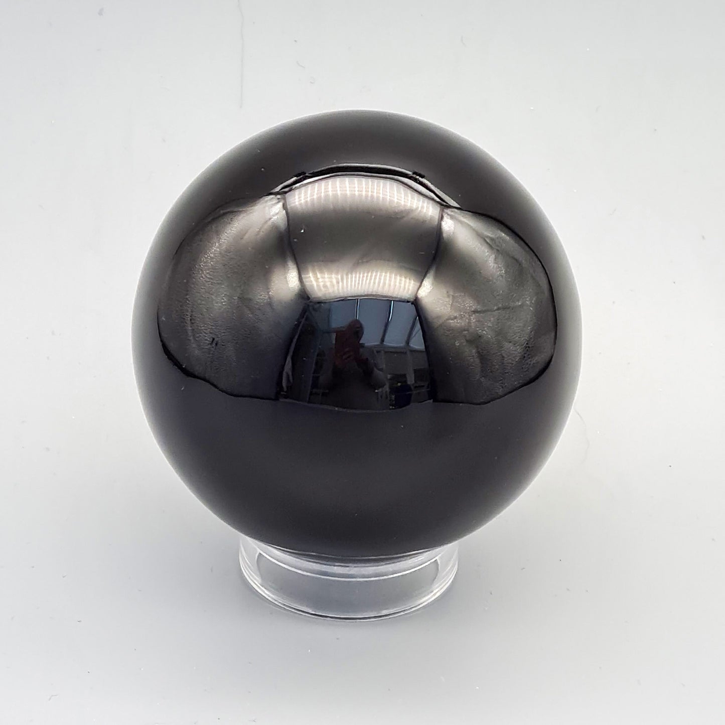 Black Obsidian 80mm Sphere plus FREE 8pp booklet