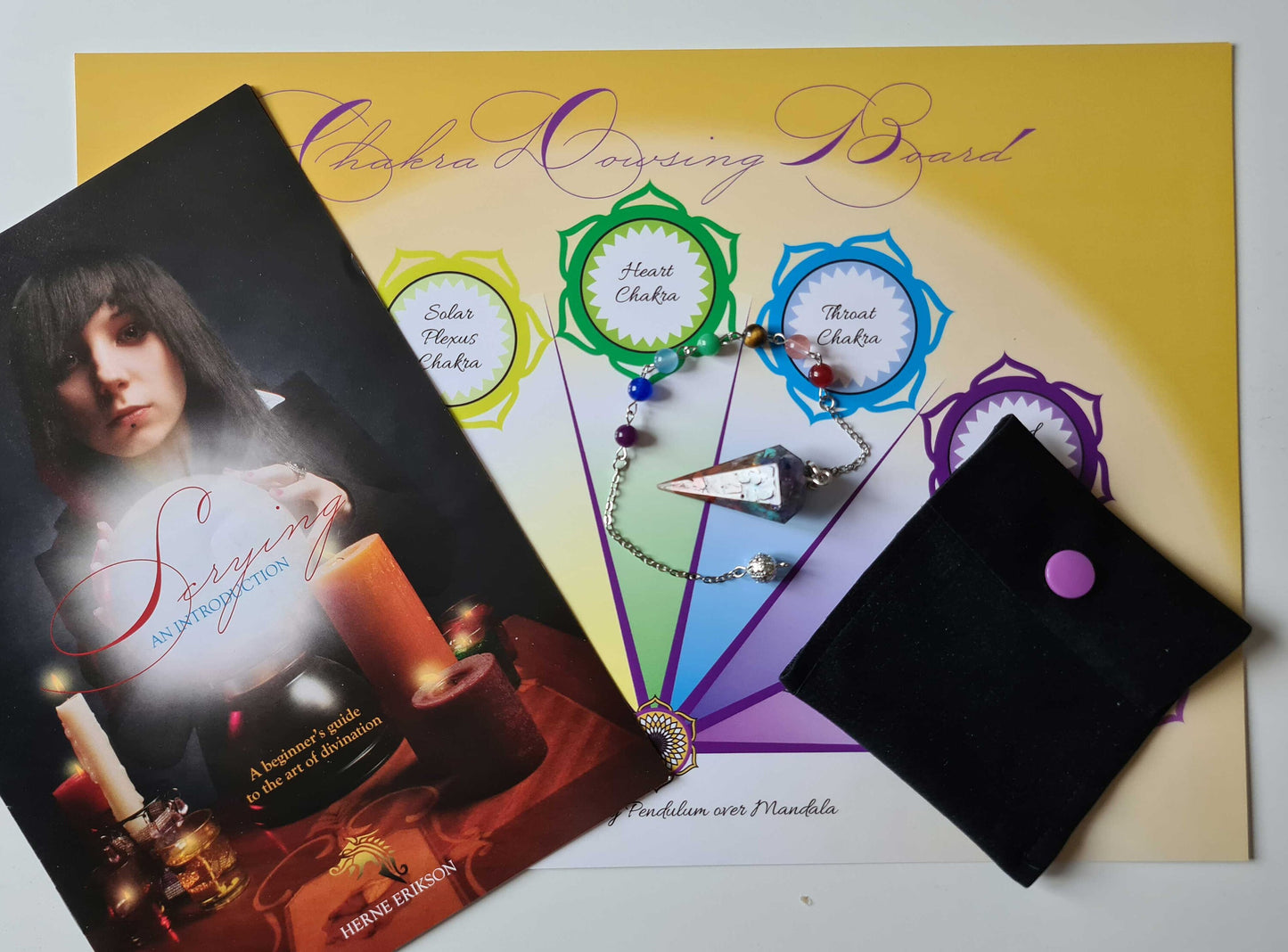 Chakra Balancing Kit with Dowsing Board