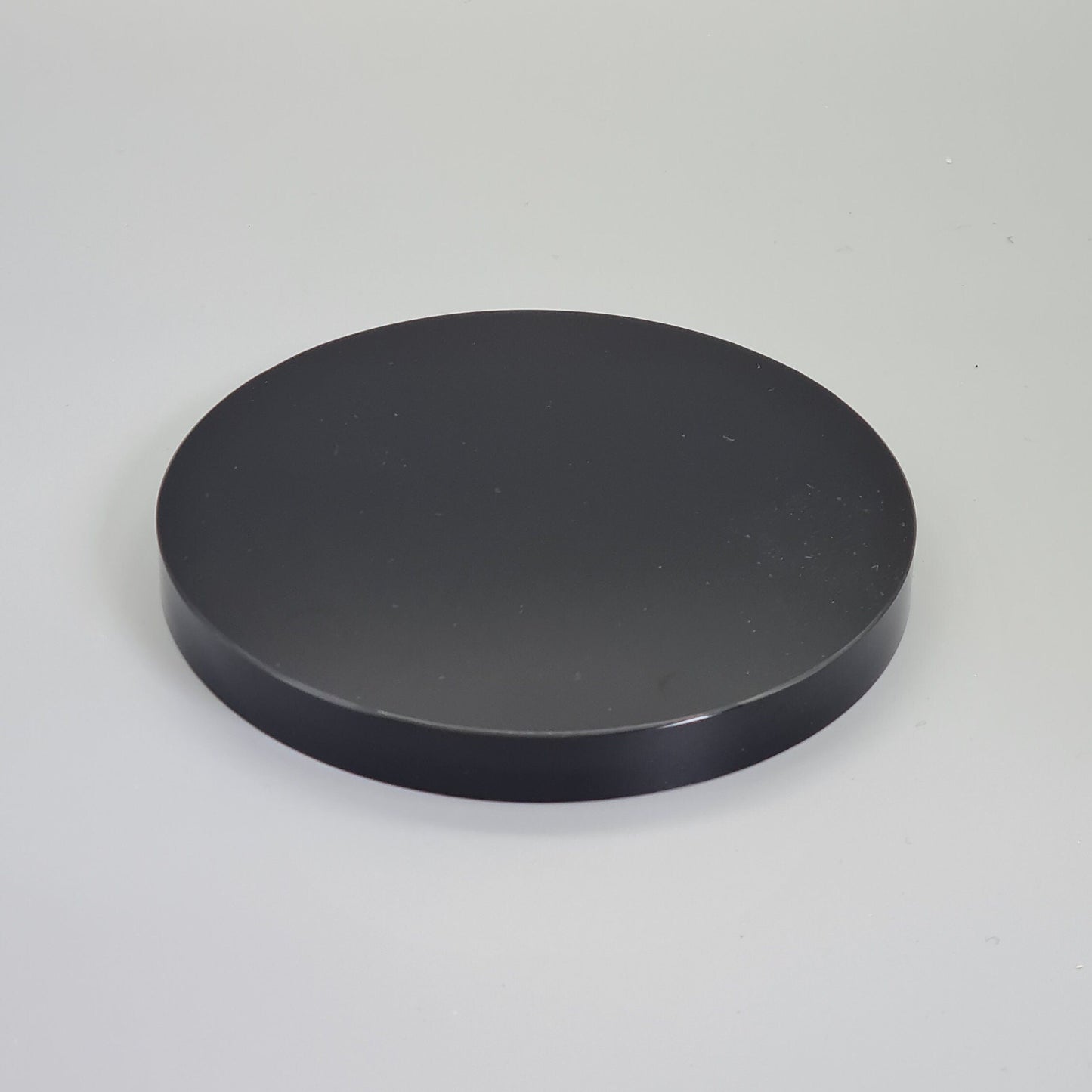 Black Obsidian/Glass Scrying Mirror 118mm + FREE Intro to Scrying