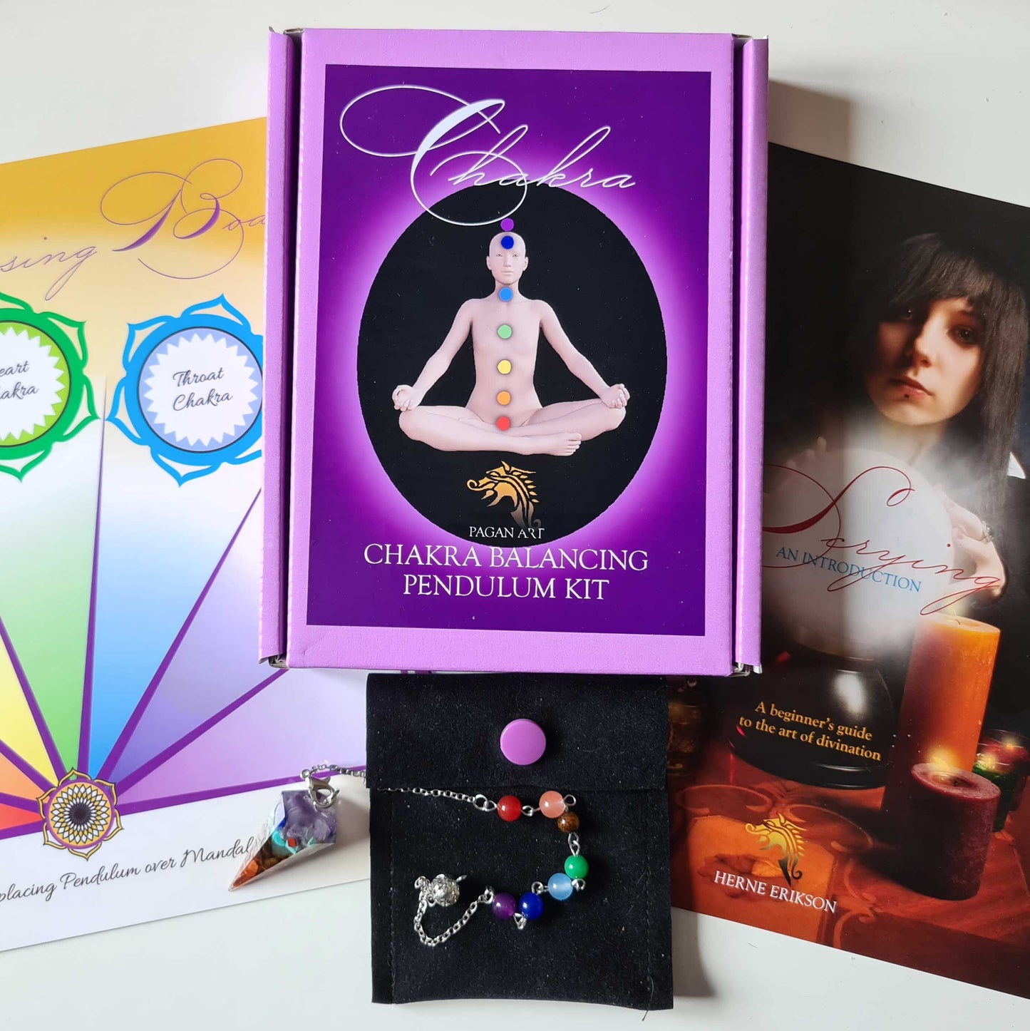 Chakra Balancing Kit with Dowsing Board