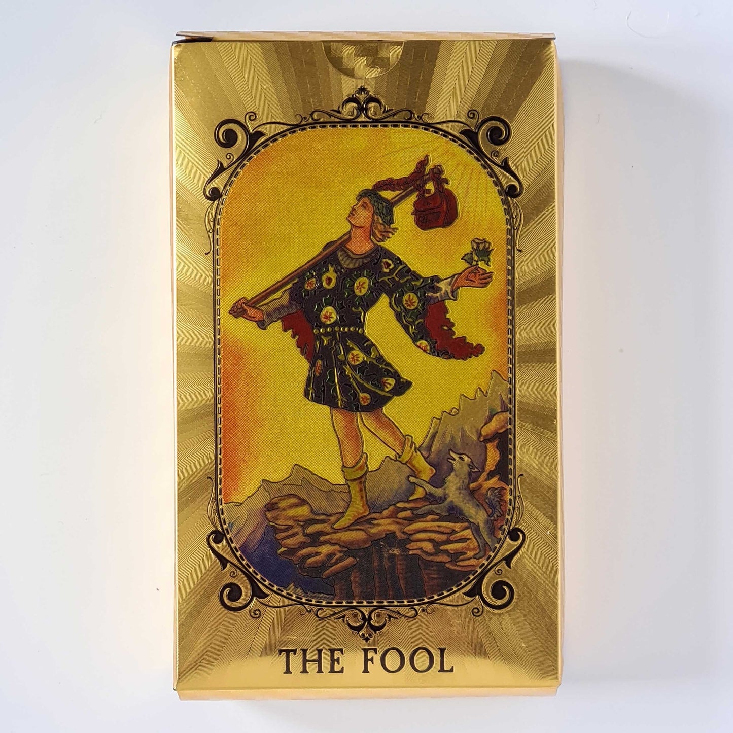 Gold Foil Rider Waite  Tarot